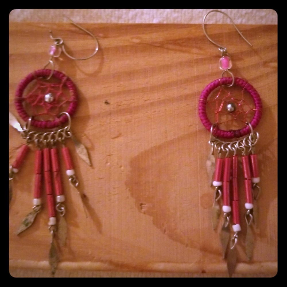 Dream catcher earings